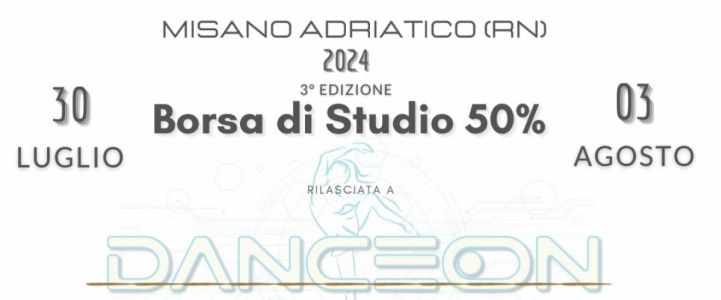 Borse di studio Piccoli Danzatori Crescono 2024